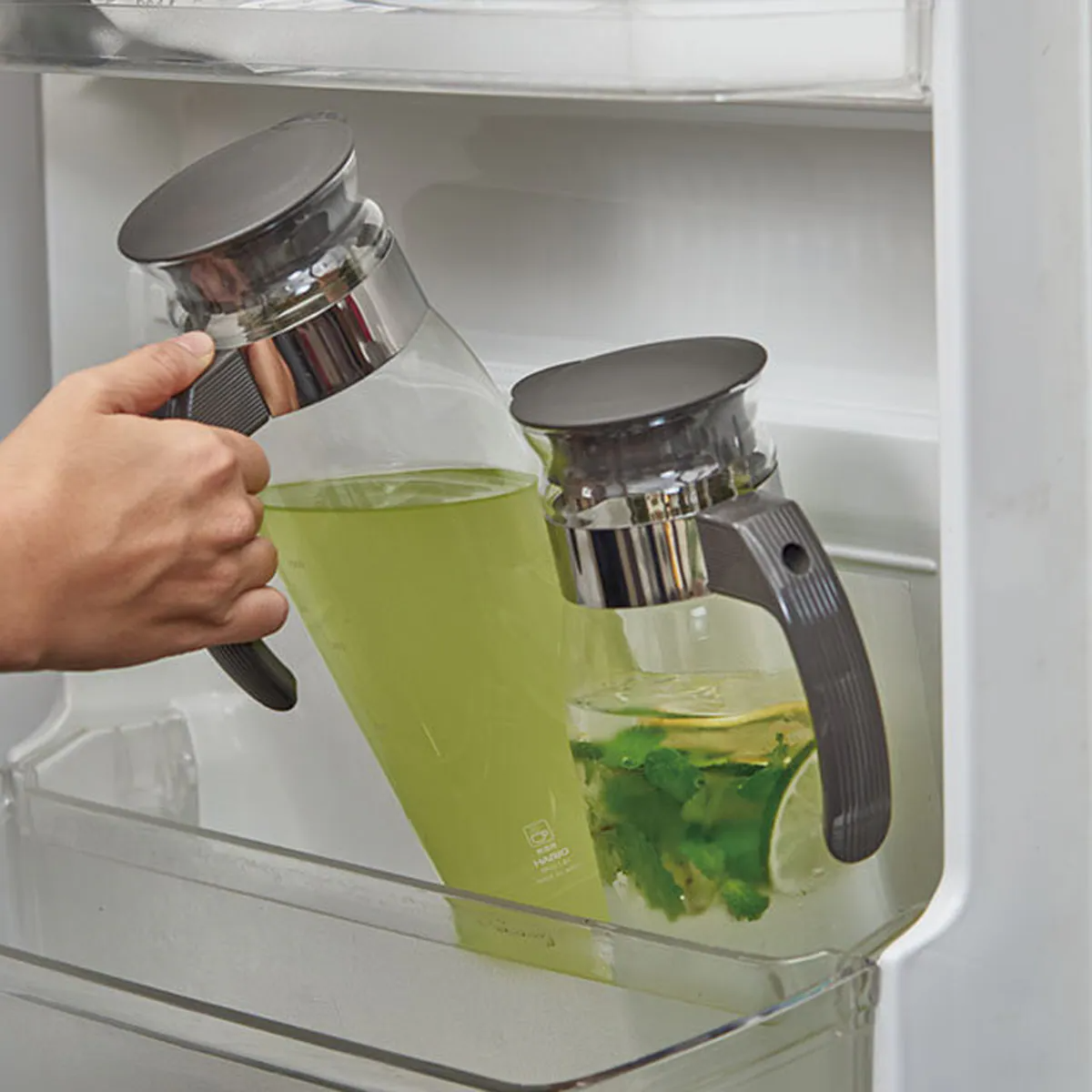 HARIO - 日本製耐熱玻璃冷水壺 1.4L 五色可選 #RPLN-14