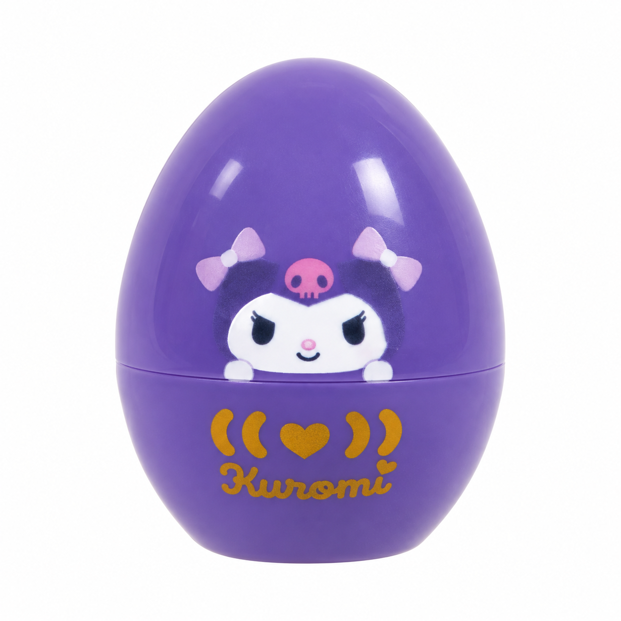 Sanrio - Kuromi 酷洛米 立體蛋型印章 4.2 × 3.3cm #KU02741