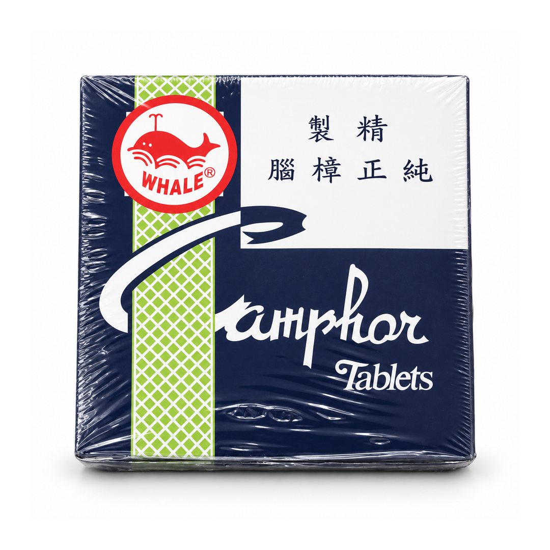 Whale 鲸鱼牌 精制樟脑片（盒装）
