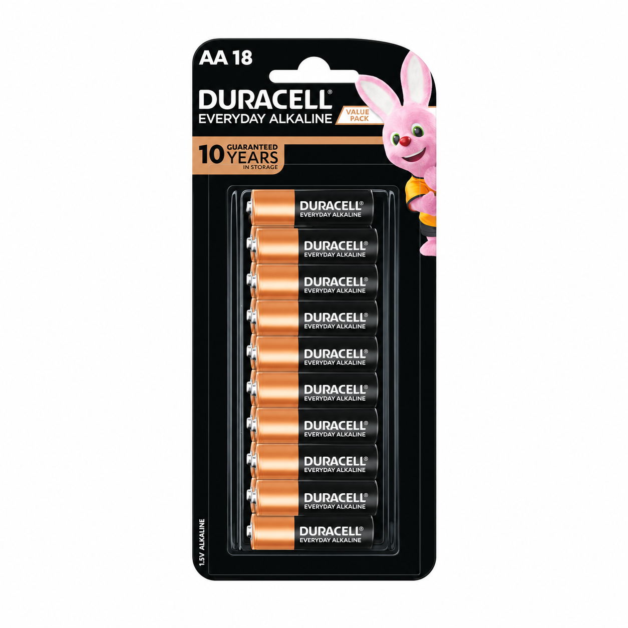 Duracell 金霸王 Everyday AA碱性电池18粒装