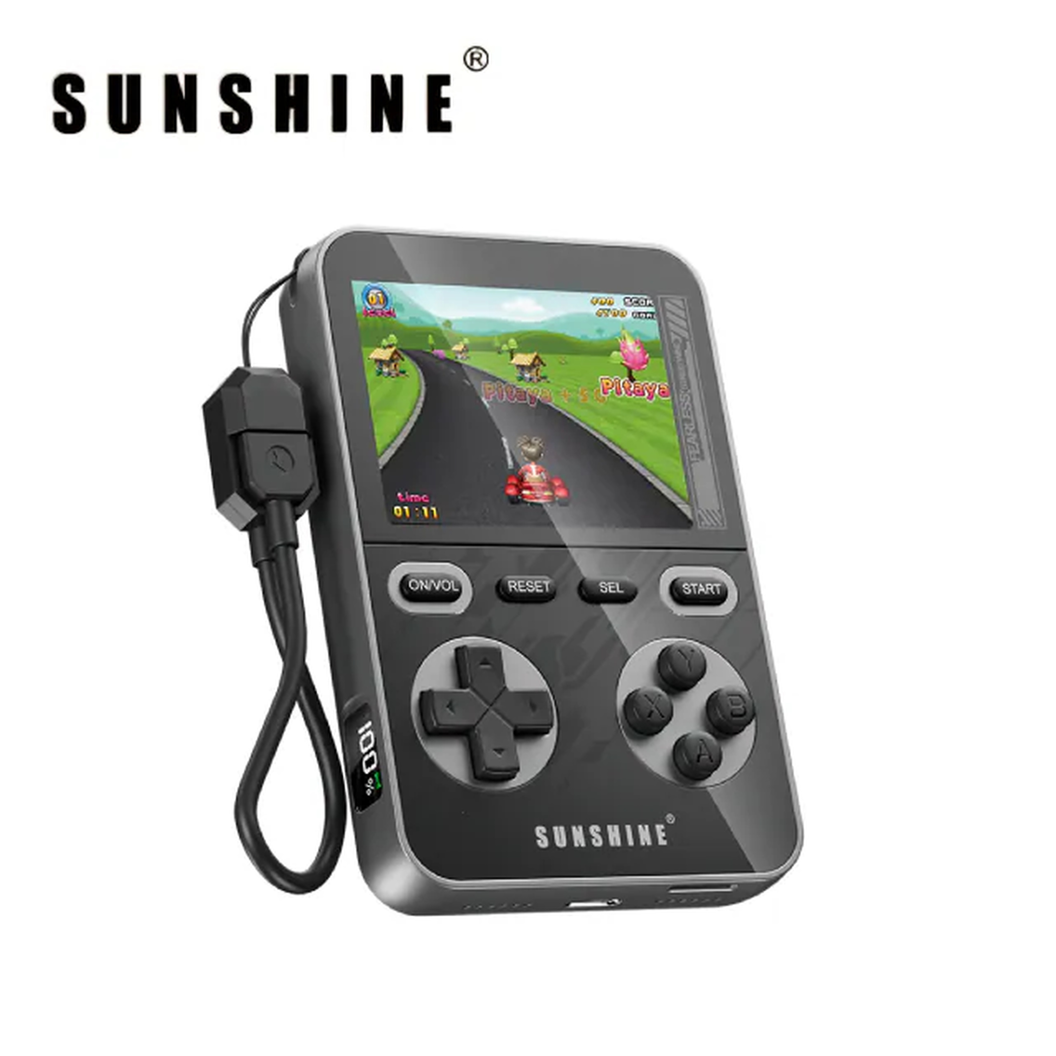 Sunshine 阳光照明 磁吸无线快充游戏流动电源 5000mAh 黑色 EBHKG