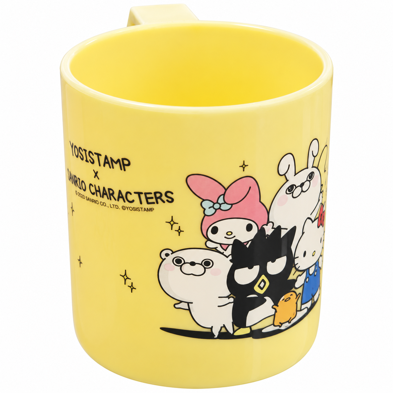 Sanrio - YOSISTAMP 聯名牙刷杯 黃色