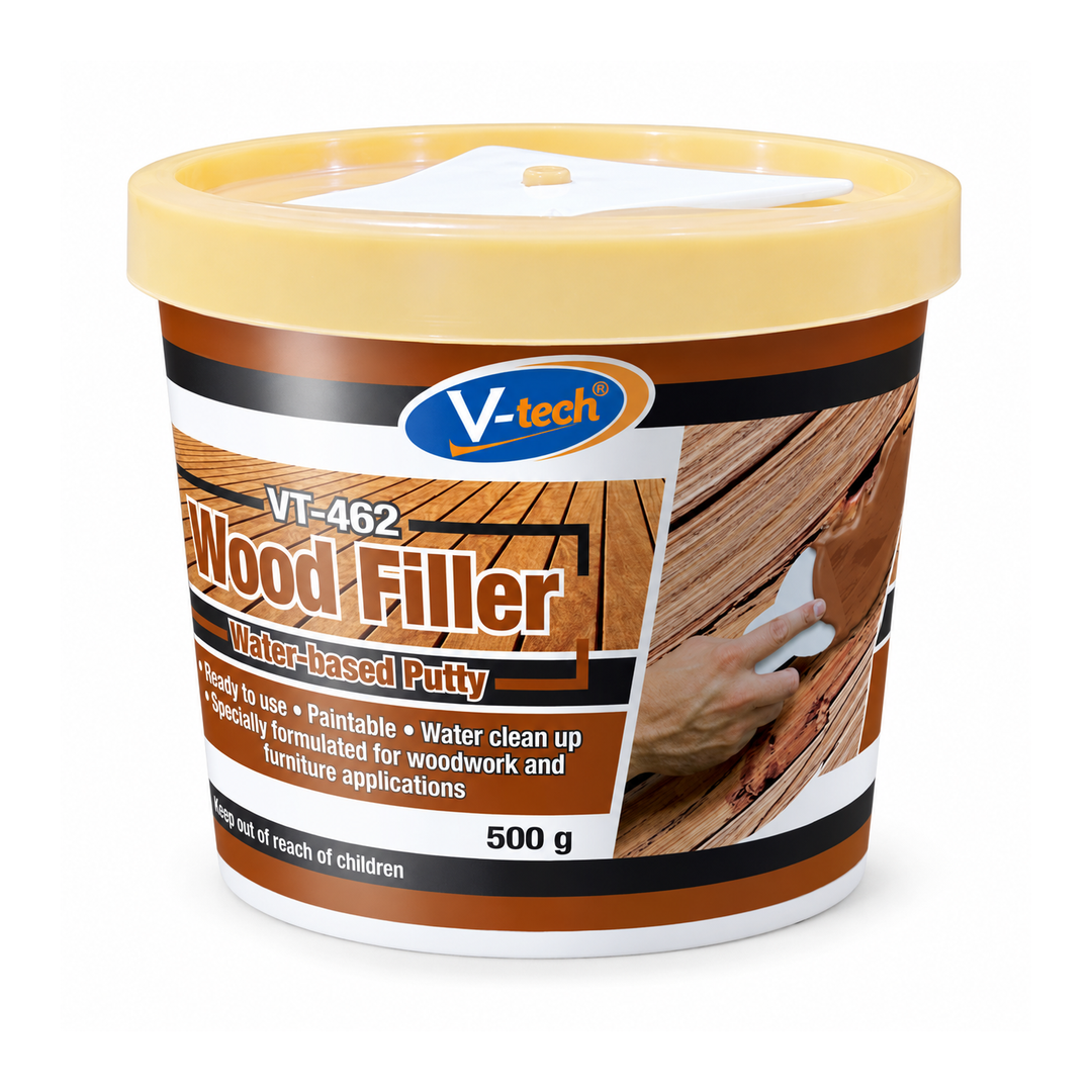 V-tech VT-462 Wood Filler 500g – Natural / Brown