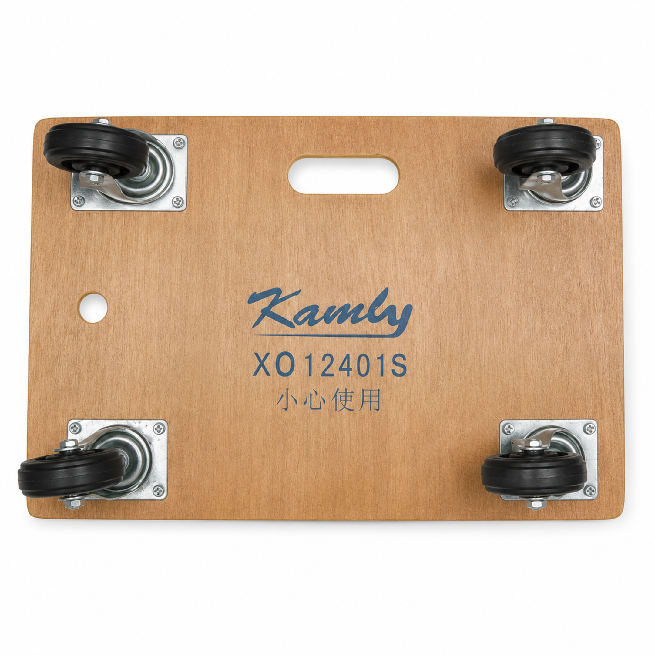 Kamly 金利 GW-2401S 木制平板车 16 × 24吋 配4吋黑色脚轮