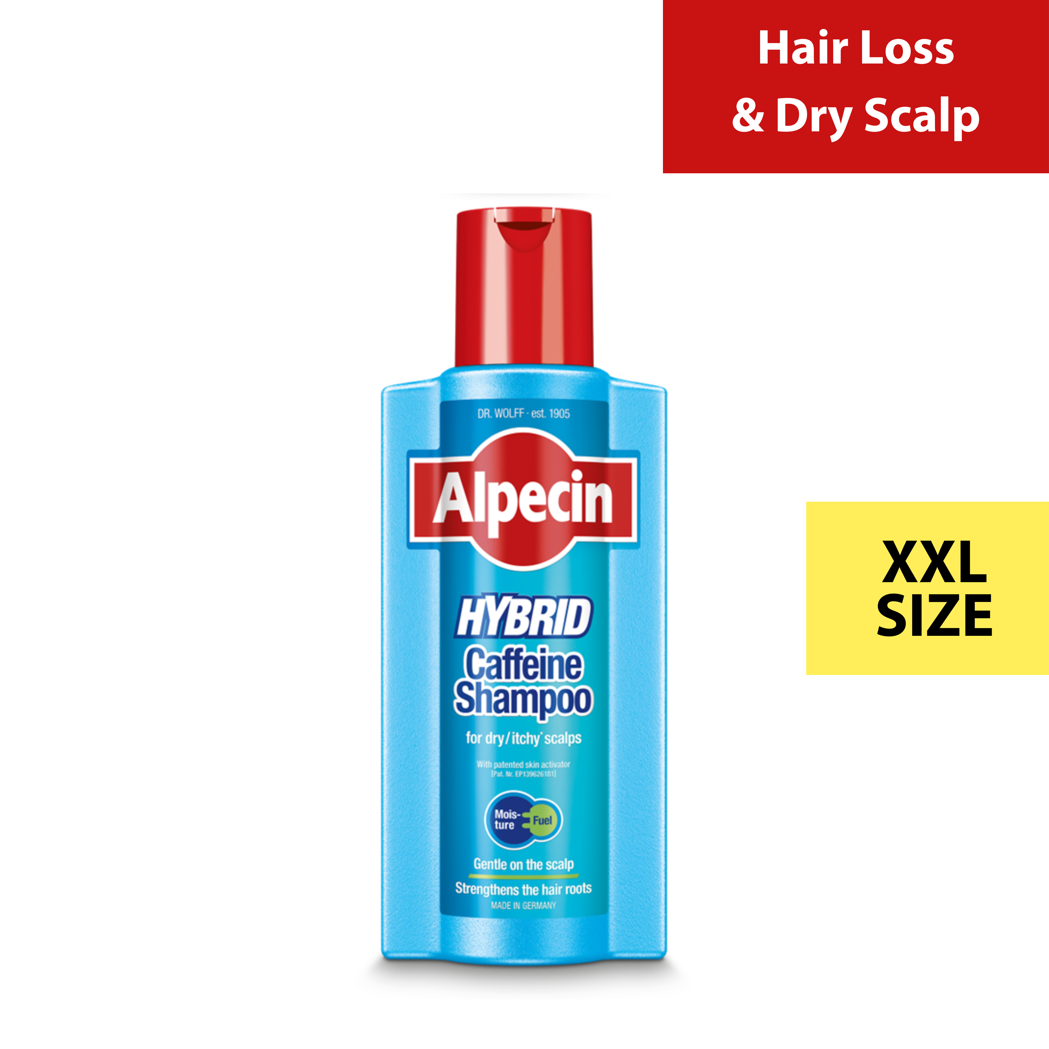 Alpecin Hybrid Caffeine Shampoo 375ml