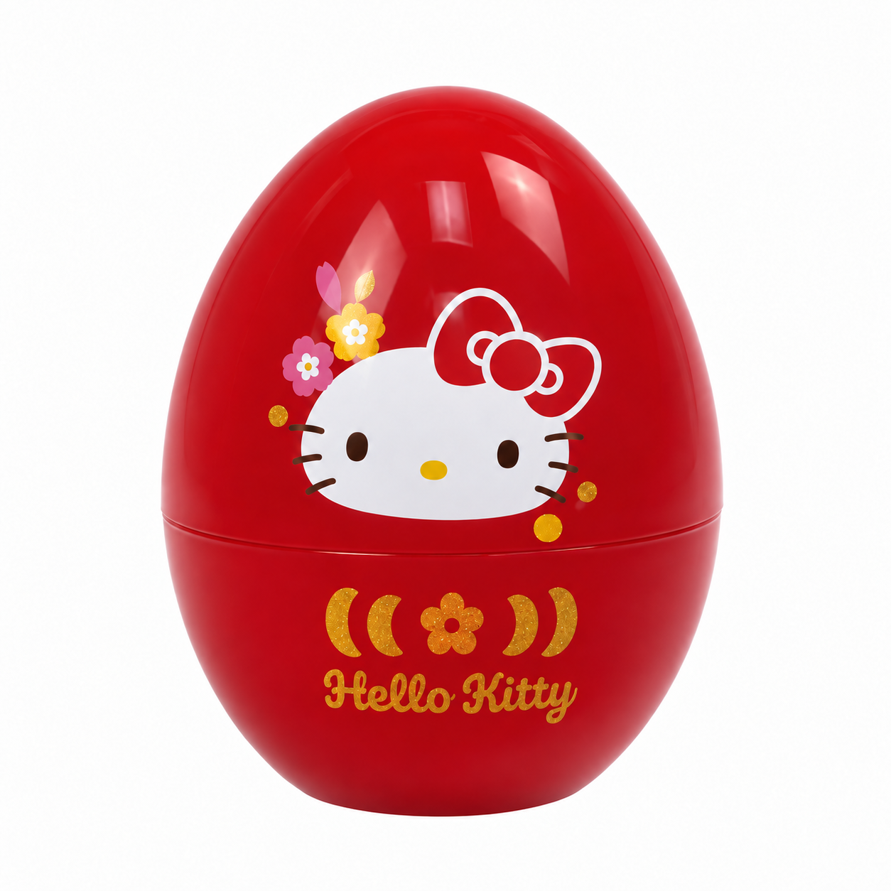 Sanrio - Hello Kitty 立體蛋型印章 4.2 × 3.3cm #KT02741