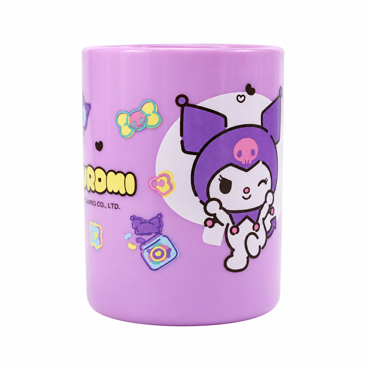 Sanrio - Kuromi 酷洛米 牙刷漱口杯 280mL 紫色 #KU51231