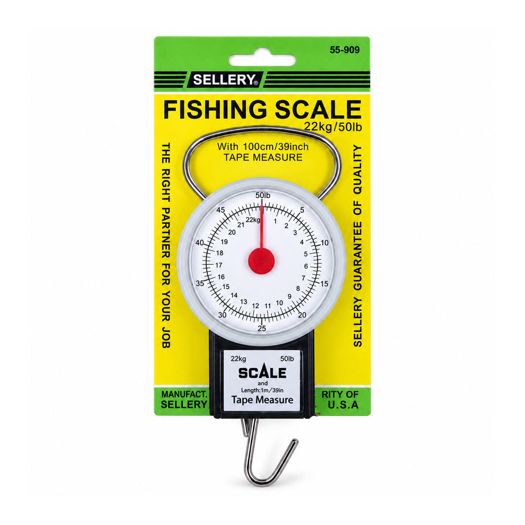 Sellery 犀利牌吊磅 22kg／50lb｜附 100cm 捲尺 Y55909