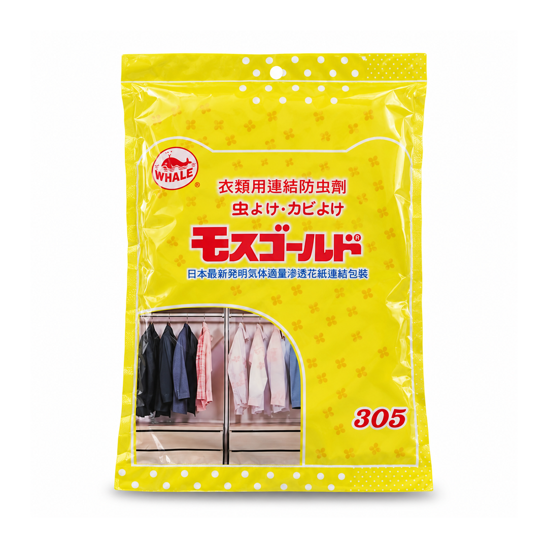 Whale 鲸鱼牌 305 衣类用连结防虫剂