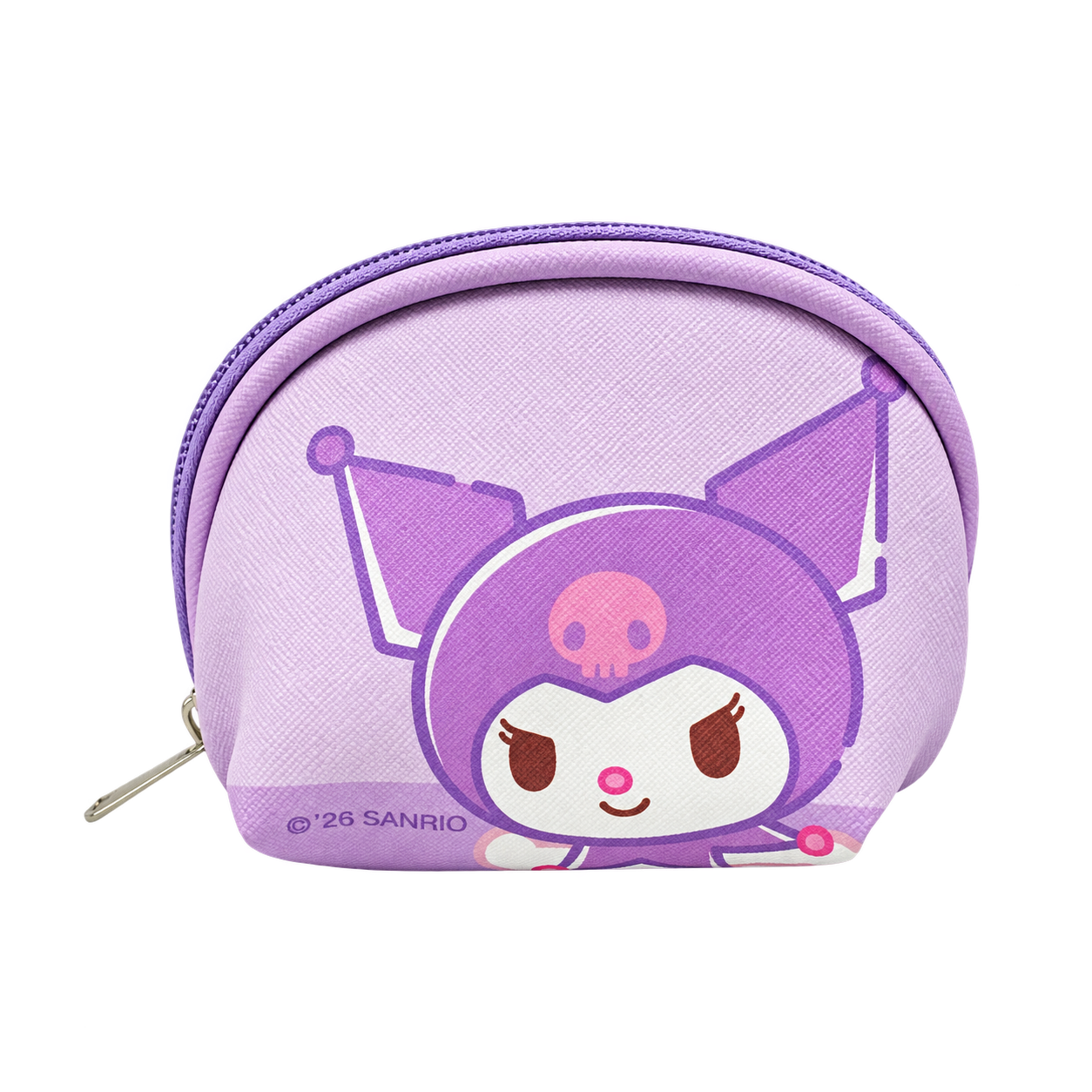 Sanrio Kuromi Small Shell Coin Purse Purple KU28091