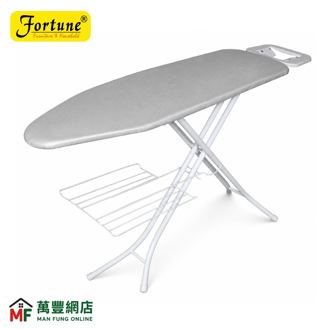 Fortune 42吋 x 12吋附衣物架可调校熨衫板 KP-366