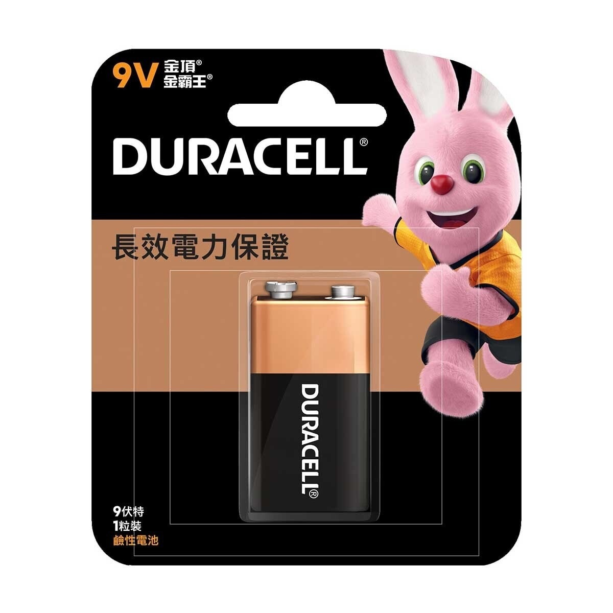 Duracell 金霸王 9V碱性电池1粒装