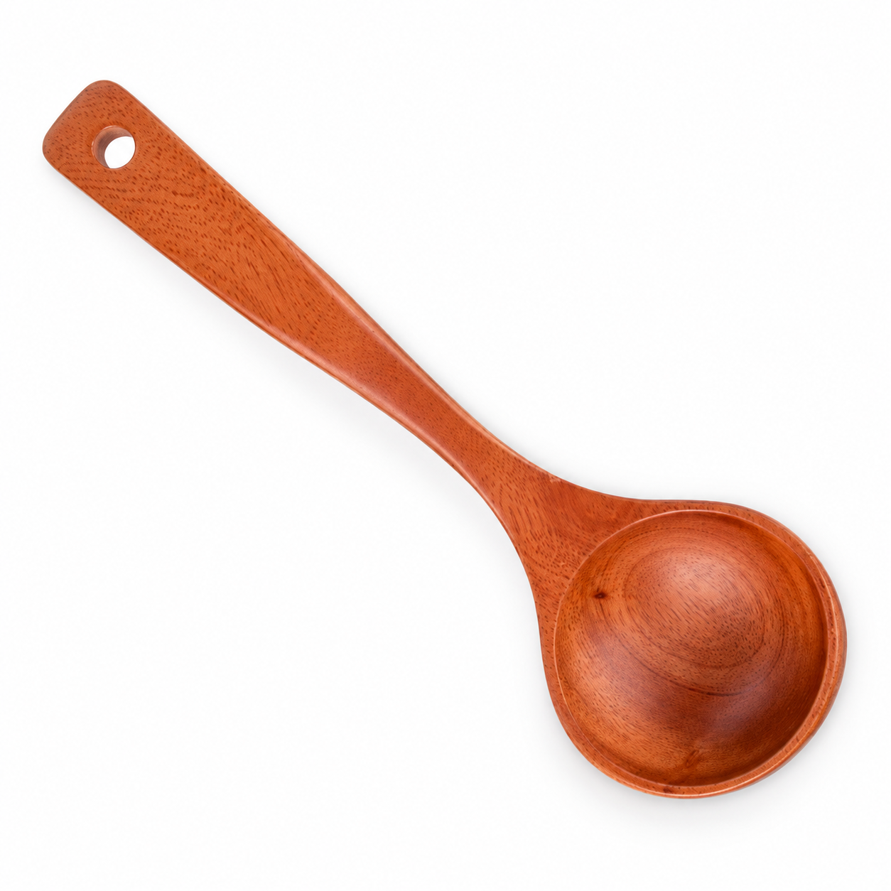 品木屋 Medium Japanese-Style Wooden Soup Ladle, 22.5cm (K-3114)