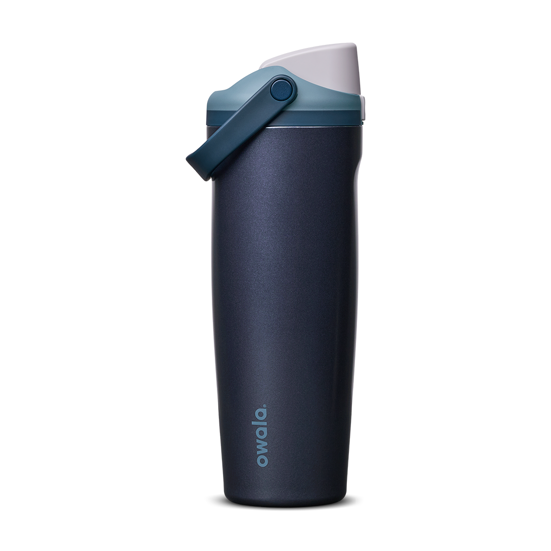 Owala - FreeSip Sway 雙飲口保冷水樽 30oz（890mL） 鋼影藍 (Blue Steel) #C08429