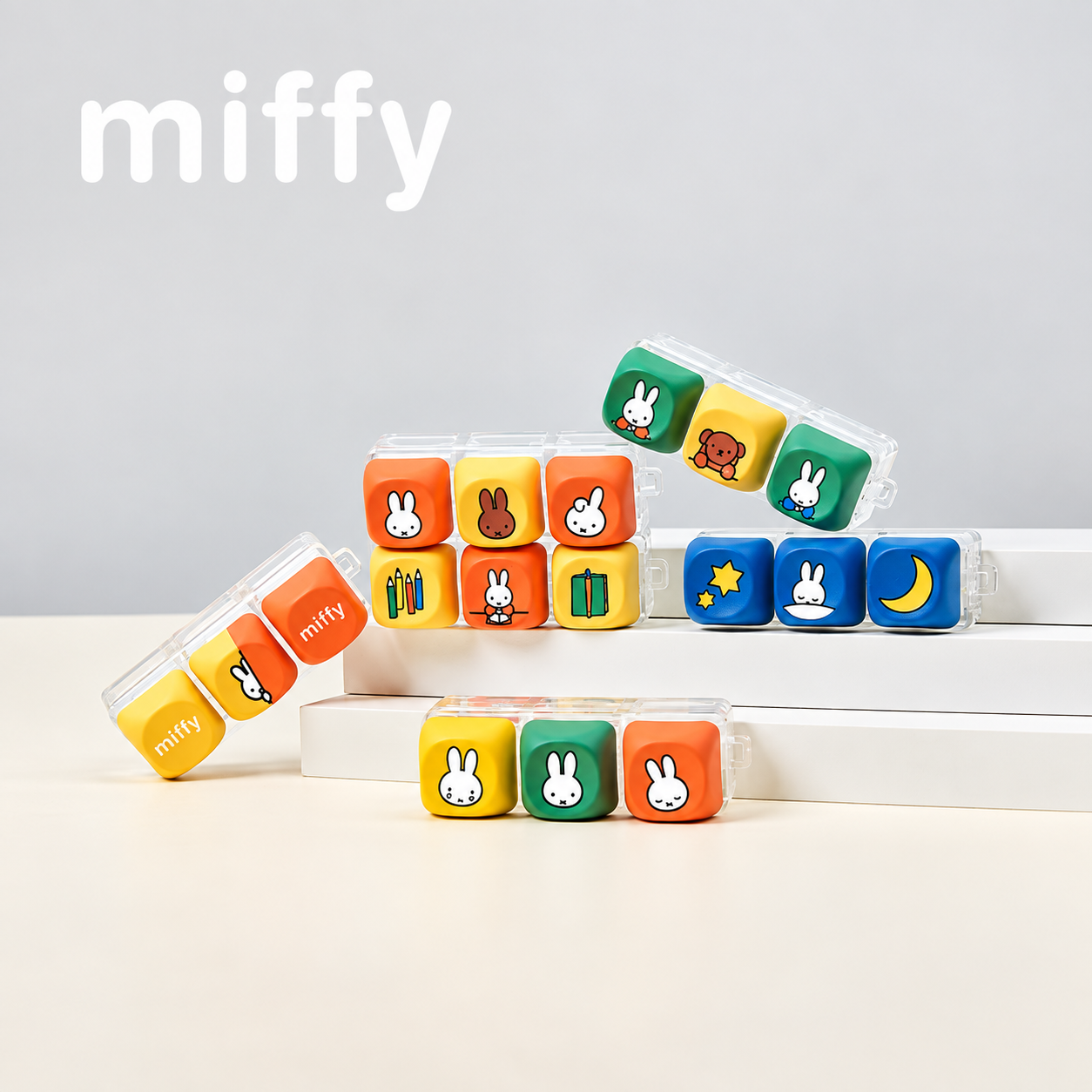 Miffy 三键键帽锁匙扣盲盒 数量可选