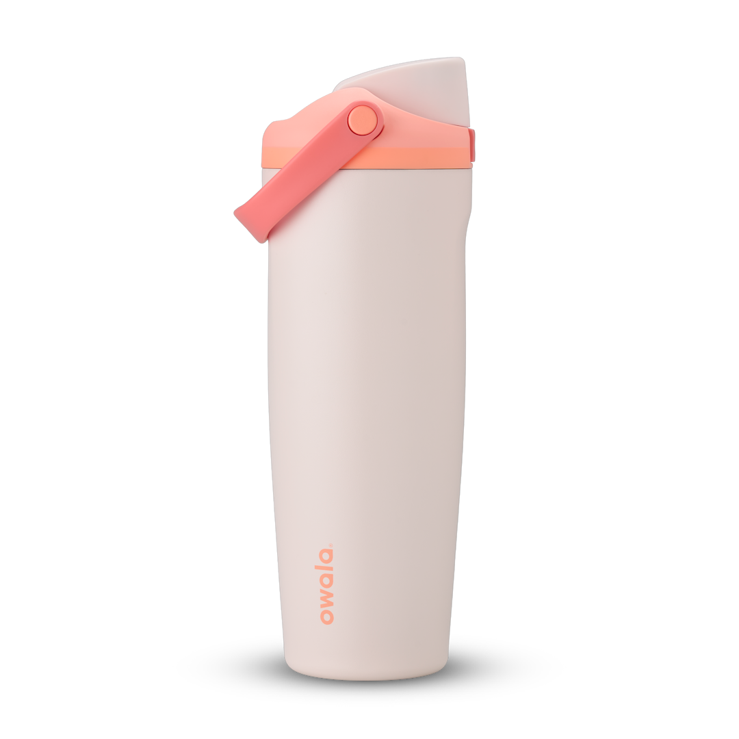 Owala - FreeSip Sway 雙飲口保冷水樽 30oz（890mL） 西柚粉 (Sparkling Sherbet) #C07363