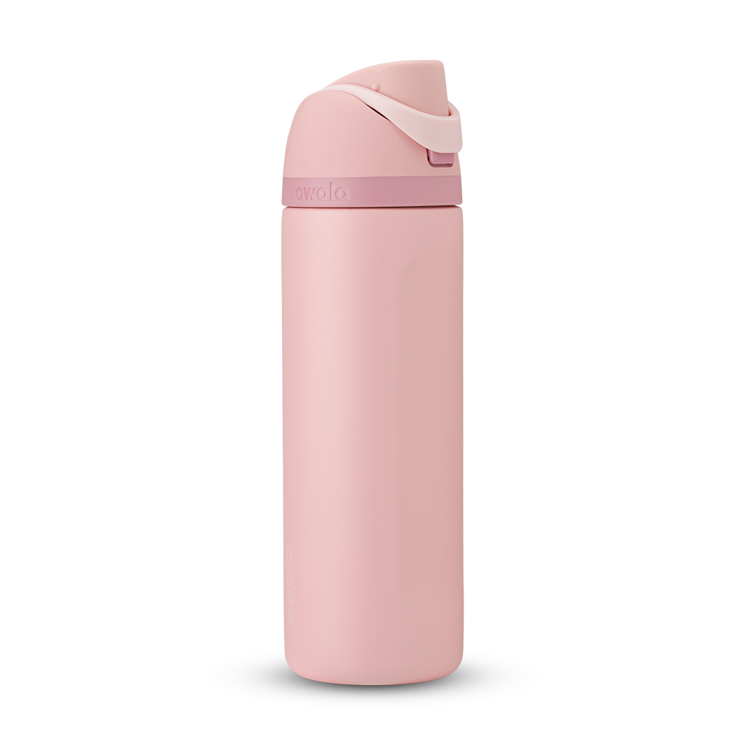 Owala - FreeSip 雙飲口保冷水樽 24oz（710mL） 珊瑚粉 (Rose Quartz) #C07738