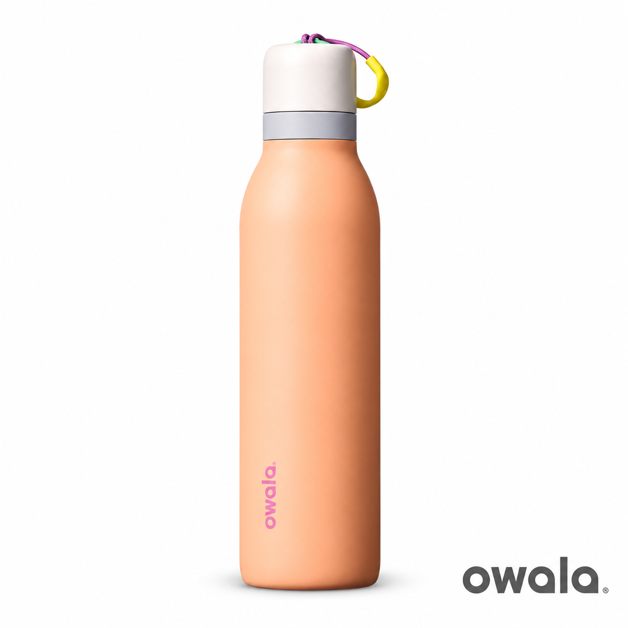 Owala FreeSip Twist 保温水樽 24oz／710mL 暖桃橙 Peachy Keen