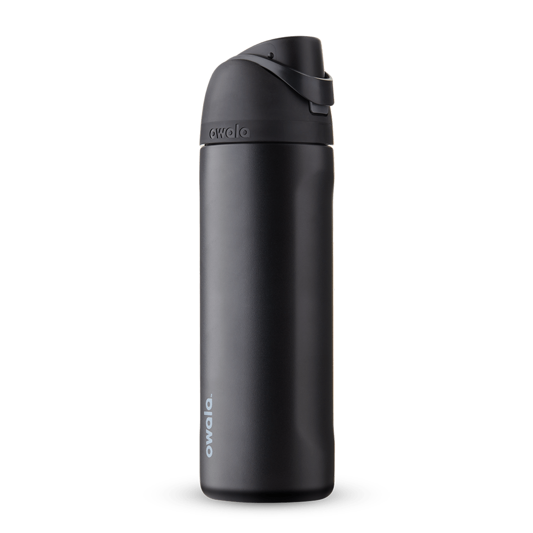 Owala - FreeSip 雙飲口保冷水樽 24oz（710mL） 深邃黑 (Very, Very Dark) #C03766R1